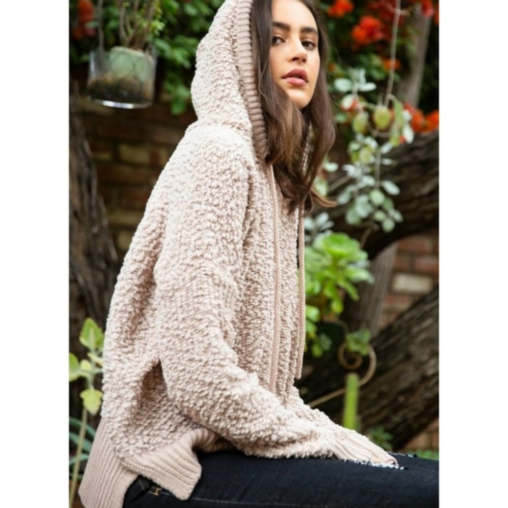 Very J Chenille Hoodie SZ - S/M - Picture 5 of 5